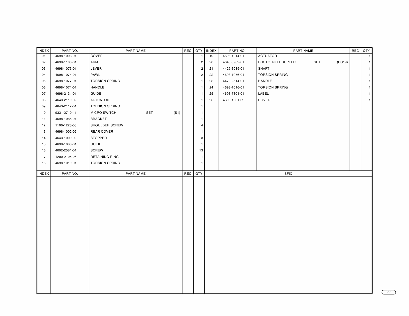 Konica-Minolta Options FN-113 Parts Manual-2